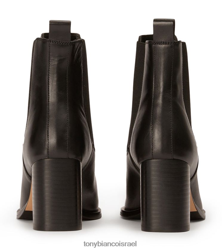 מגפונים | נשים קומו שחור Tony Bianco מגפי קרסול בוכנה 8BNR8T497